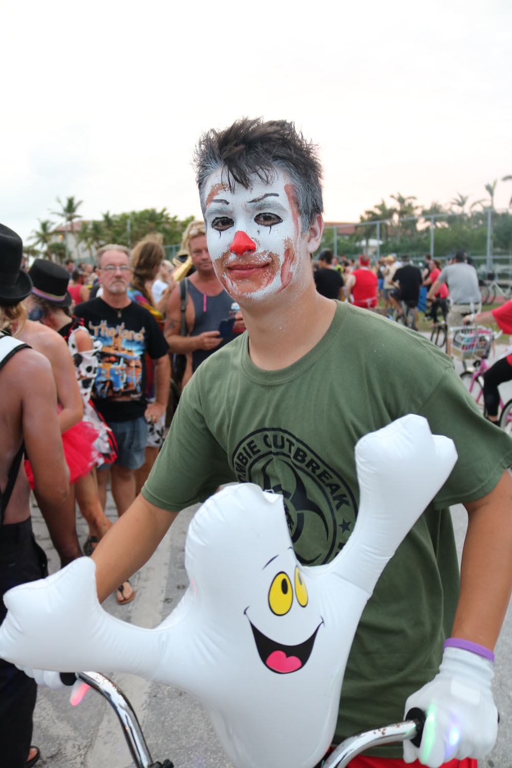 Zombie Bike Ride 2017 photo - Duval Street, Key West